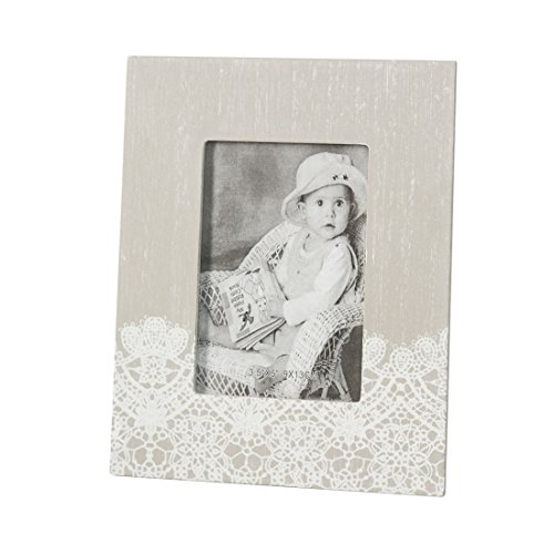 Eurofirany Photo Frame, MDF, beige, 16 x 20 x 2 cm, 2-Einheiten von Eurofirany