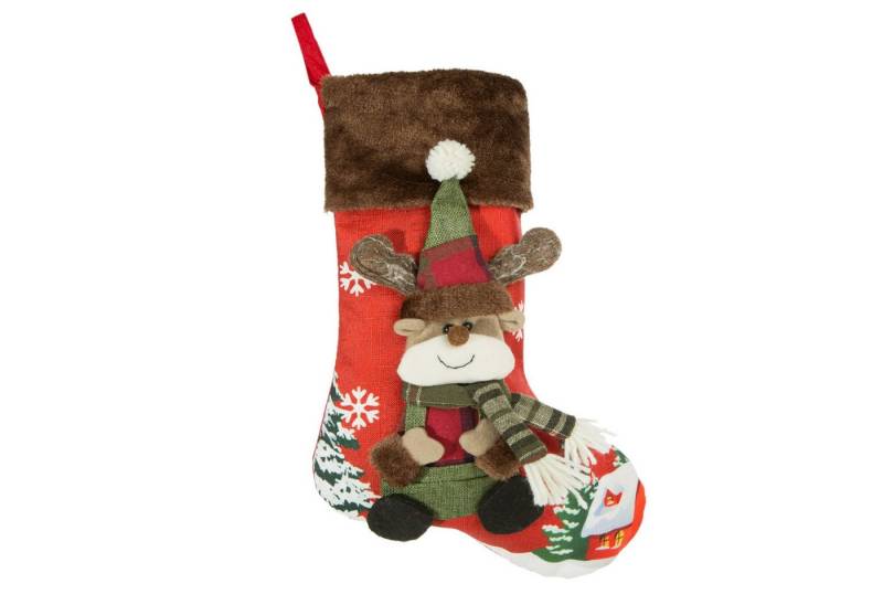 Eurofirany Dekohänger Nikolausstiefel Weihnachtsstrumpf 25 cm, Nikolausstrumpf Weihnachtssocken Christmas Kamin Deko Eurofirany Dekohänger Nikolausstiefel Weihnachtsstrumpf 25 cm, Nikolausstrumpf Weihnachtssocken Christmas Kamin Deko von Eurofirany
