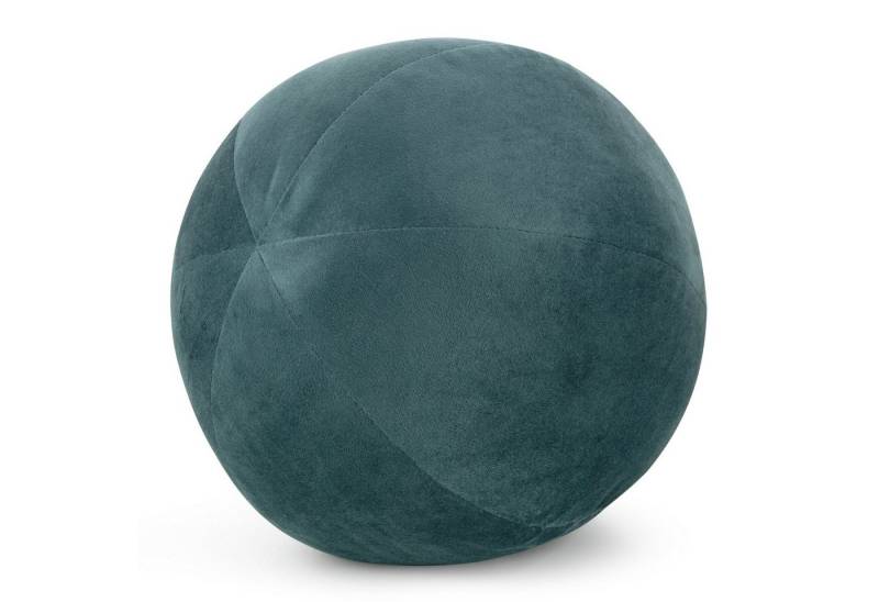 Eurofirany Dekokissen Kugelkissen Kugelformiges Kissen Ball Samt Velvet, besonders weich, dekorativ und designvoll 24 cm von Eurofirany