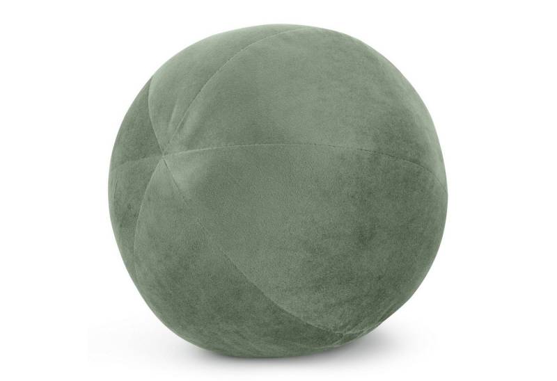 Eurofirany Dekokissen Kugelkissen Kugelformiges Kissen Ball Samt Velvet, besonders weich, dekorativ und designvoll 24 cm von Eurofirany