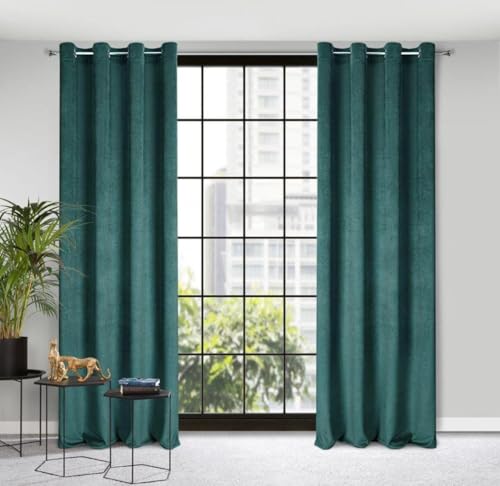 Eurofirany Eliza Struktur Samt Vorhang mit Ösen 1 STK. Velvet Kälteschutz Gardine Schlafzimmer Wohnzimmer Balkontür 140x250cm Mint Eurofirany Eliza Struktur Samt Vorhang mit Ösen 1 STK. Velvet Kälteschutz Gardine Schlafzimmer Wohnzimmer Balkontür 140x250cm Mint von Eurofirany