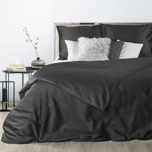 Eurofirany Hochwertige Bettwäsche Zweifarbig Einfarbig Baumwolle MAKOSATIN 3tlg 2tlg NOVA3 135x200 155x200 180x200 220x200 Mako (Schwarz, 160 x 200 cm Eurofirany Hochwertige Bettwäsche Zweifarbig Einfarbig Baumwolle MAKOSATIN 3tlg 2tlg NOVA3 135x200 155x200 180x200 220x200 Mako (Schwarz, 160 x 200 cm von Eurofirany