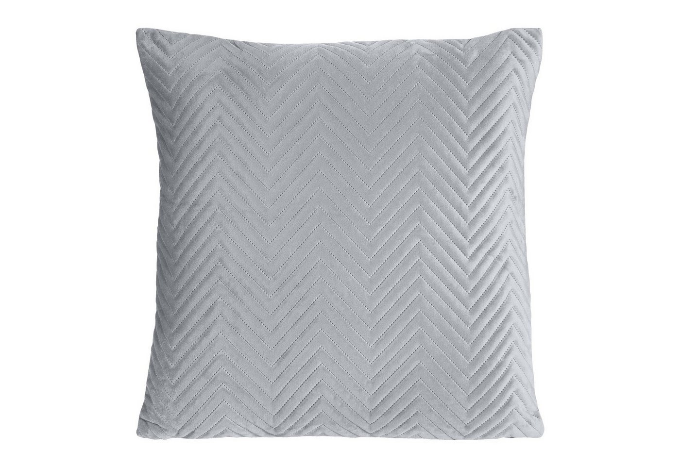 Eurofirany Kissenbezüge Exklusive Kissenhülle SOFIA, Samtoptik, gesteppt, 45x45 cm 50x70 cm, 250 g/m², mit Reißverschluss von Eurofirany