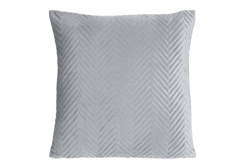 Eurofirany Kissenbezüge Exklusive Kissenhülle SOFIA, Samtoptik, gesteppt, 45x45 cm 50x70 cm, 250 g/m², mit Reißverschluss von Eurofirany