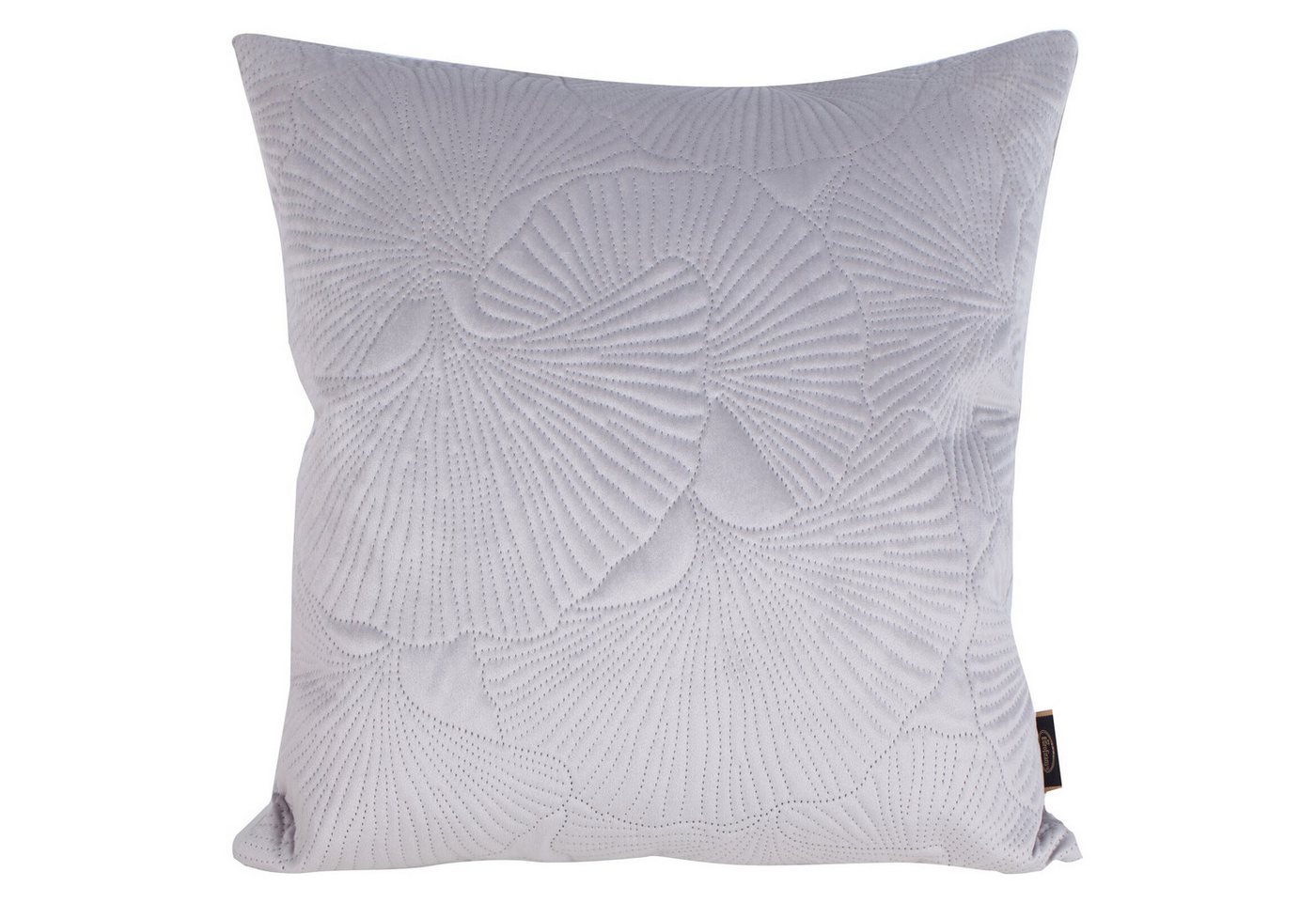 Eurofirany Kissenbezüge VELVET Ginkgo Steppung, Dekorative Sofakissen Gestepptes Muster Ginko Blätter Eurofirany Kissenbezüge VELVET Ginkgo Steppung, Dekorative Sofakissen Gestepptes Muster Ginko Blätter von Eurofirany