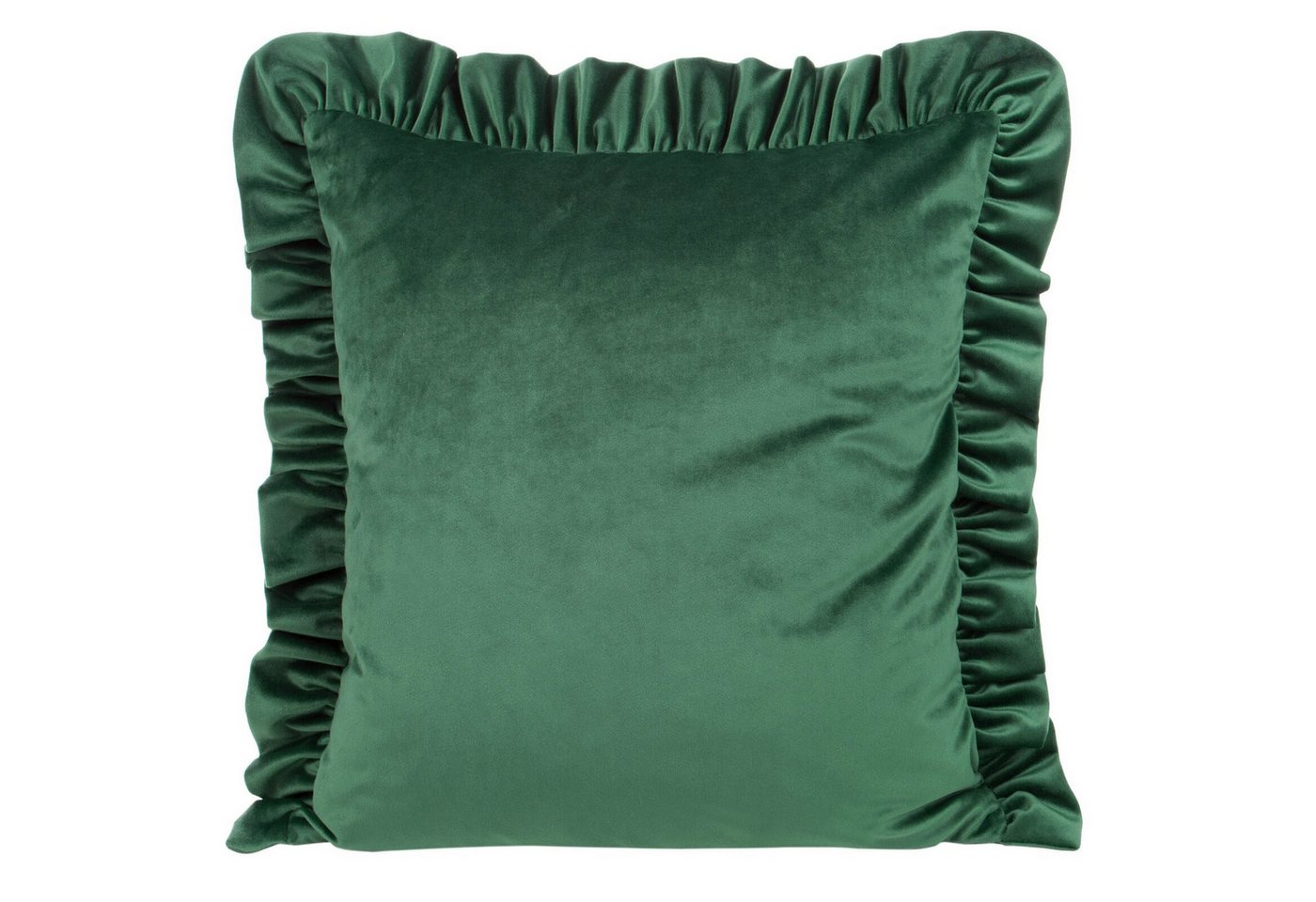Eurofirany Kissenbezüge VELVET mit Rüsche, Dekokissen Weiche Kissenhülle Dekorative Sofakissen Eurofirany Kissenbezüge VELVET mit Rüsche, Dekokissen Weiche Kissenhülle Dekorative Sofakissen von Eurofirany