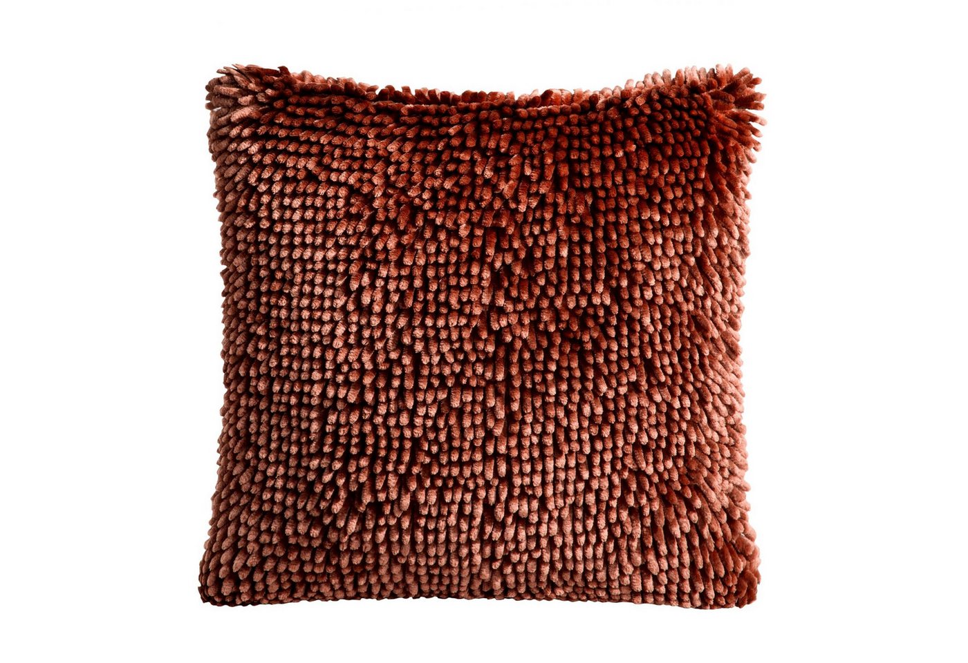 Eurofirany Kissenbezug Dekokissen Shaggy 40x40 cm – weicher Kissenbezug mit Fransen, dekorative Kissenhülle langhaarige Dekokissen von Eurofirany