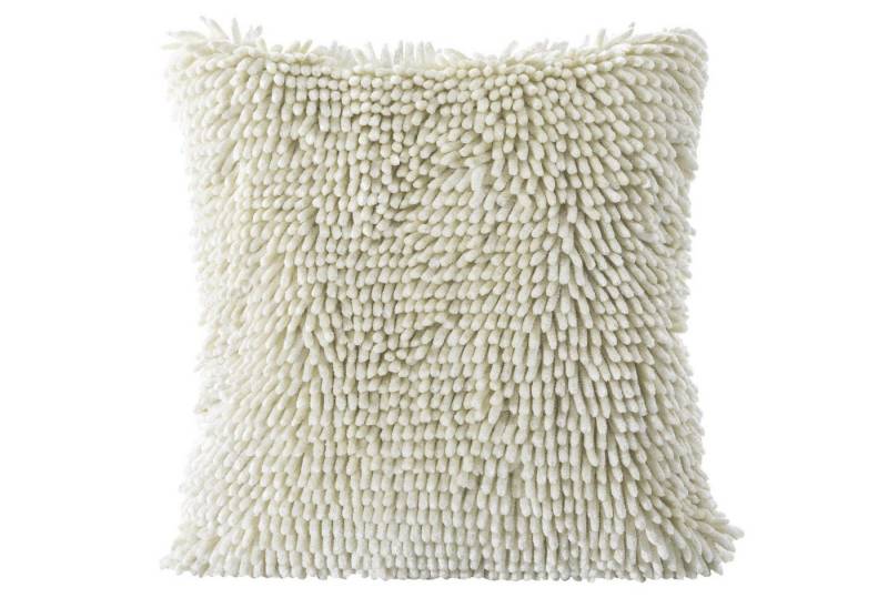 Eurofirany Kissenbezug Dekokissen Shaggy 40x40 cm – weicher Kissenbezug mit Fransen, dekorative Kissenhülle langhaarige Dekokissen von Eurofirany