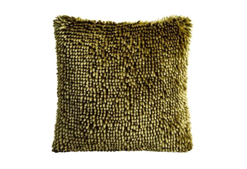 Eurofirany Kissenbezug Dekokissen Shaggy 40x40 cm – weicher Kissenbezug mit Fransen, dekorative Kissenhülle langhaarige Dekokissen von Eurofirany