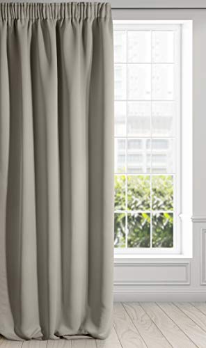 Eurofirany Logan Vorhang Blickdicht, Blackout, Satin Verdunkelungsvorhang mit Kräuselband-1 STK. Elegant, Glatt, Einfarbig, Wohnzimmer, Schlafzimmer, Cappuccino, 135x270 cm Eurofirany Logan Vorhang Blickdicht, Blackout, Satin Verdunkelungsvorhang mit Kräuselband-1 STK. Elegant, Glatt, Einfarbig, Wohnzimmer, Schlafzimmer, Cappuccino, 135x270 cm von Eurofirany