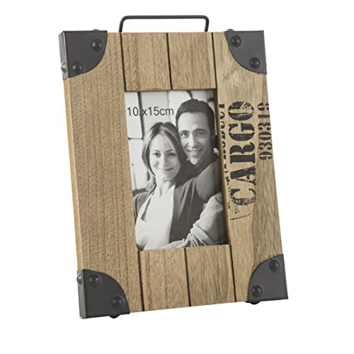 Eurofirany Photo Frame, Holz, Brown, 19 x 24 x 2 cm von Eurofirany