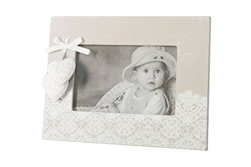 Eurofirany Photo Frame, MDF, beige, 22 x 17 x 2 cm, 2-Einheiten von Eurofirany