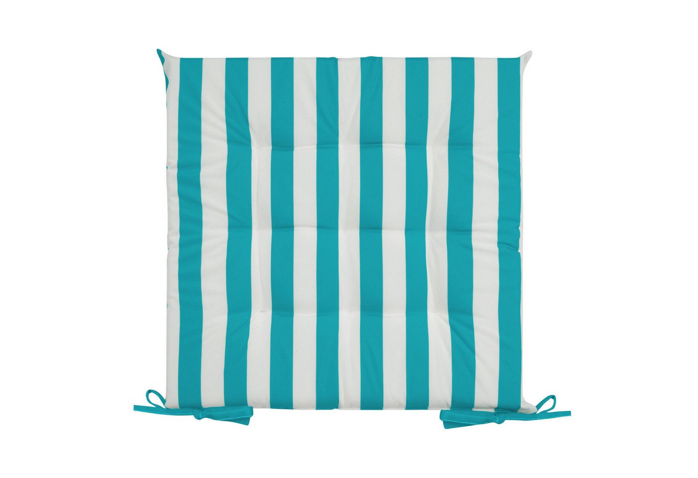 Eurofirany Stuhlkissen Wasserfeste Gartenkissen Gesteppte Punkte Einfarbig Gemustert 40x40 cm, Wasserdichte Sitzkissen Outdoor Kissen mit Schnürsenkeln Eurofirany Stuhlkissen Wasserfeste Gartenkissen Gesteppte Punkte Einfarbig Gemustert 40x40 cm, Wasserdichte Sitzkissen Outdoor Kissen mit Schnürsenkeln von Eurofirany