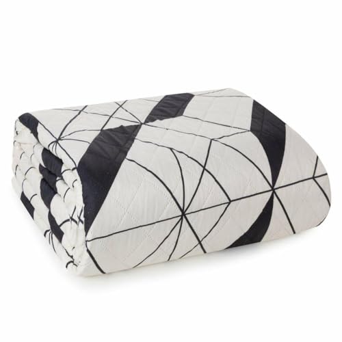 Eurofirany Tagesdecke Bettdecke 220 x 240 cm beige schwarz Mikrofaser Sofaüberwurf Abstrakt Modern Schlafzimmer Dekoration Elegant Überwurfdecke Eurofirany Tagesdecke Bettdecke 220 x 240 cm beige schwarz Mikrofaser Sofaüberwurf Abstrakt Modern Schlafzimmer Dekoration Elegant Überwurfdecke von Eurofirany