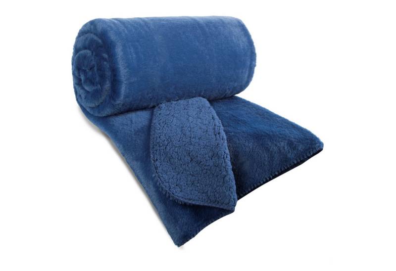 Eurofirany Tagesdecke Fellbettüberwurf NINA, Felloptik, eleganter Überwurf für Bett & Sofa beidseitig, kuschelweich Eurofirany Tagesdecke Fellbettüberwurf NINA, Felloptik, eleganter Überwurf für Bett & Sofa beidseitig, kuschelweich von Eurofirany