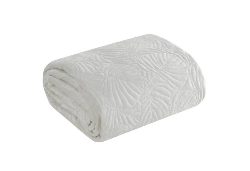 Eurofirany Tagesdecke Terra Collection, Velvet Tagesdecke Samt mit Steppung Dekorative Decke von Eurofirany