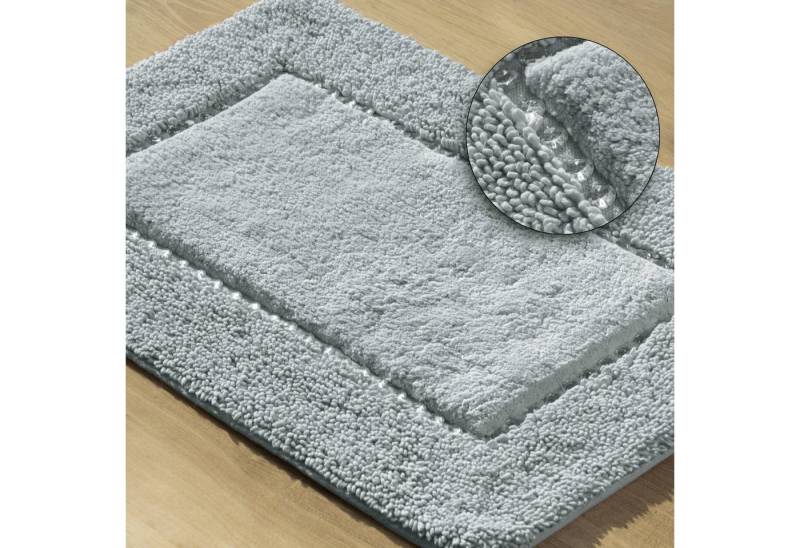Eurofirany Teppich CHICK Eleganter Teppich Design Badematte Badeteppich Kristalle, dekorativer Bettvorleger 50x70 cm 60x90 cm Baumwolle von Eurofirany