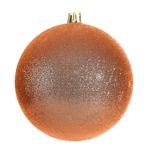 Eurofirany Weihnachtskugeln, Styropor, Orange (Blink), 8 x 8 x 8 cm, 6-Einheiten von Eurofirany