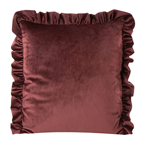 Eurofirany Velvet Kissenbezüge Elegante Dekokissen Samt Bezug Kissenhülle Weiche Sofakissen (VELVET/25/N, 45x45 cm) von Eurofirany