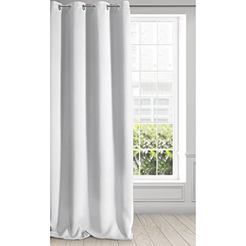 Eurofirany Logan Vorhang Blickdicht, Blackout, Satin Verdunkelungsvorhang mit Ösen -1 STK. Ösenvorhang, Elegant, Glatt, Einfarbig, Wohnzimmer, Schlafzimmer, 135x250 cm, Weiß Eurofirany Logan Vorhang Blickdicht, Blackout, Satin Verdunkelungsvorhang mit Ösen -1 STK. Ösenvorhang, Elegant, Glatt, Einfarbig, Wohnzimmer, Schlafzimmer, 135x250 cm, Weiß von Eurofirany
