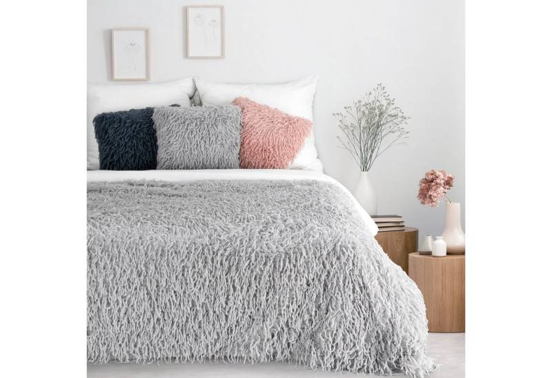 Wohndecke Flauschige Decke ADORE 130x170 cm, Eurofirany, Weiche Sofadecke, Felldecke, Flauschiger Überwurf von Eurofirany