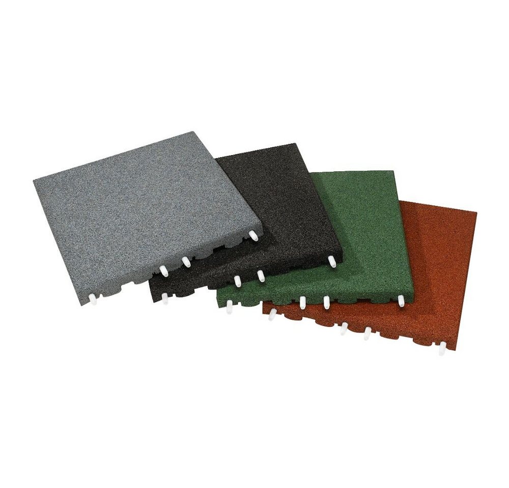 Euroflex Bodenschutzmatte Fallschutzplatte, Fallschutzbelag unter Spielgeräten im Innen-/Außenbereich Euroflex Bodenschutzmatte Fallschutzplatte, Fallschutzbelag unter Spielgeräten im Innen-/Außenbereich von Euroflex