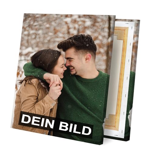 Foto-Leinwand selbst gestalten | Leinwandbild mit Foto personalisieren | 60 x 80 cm Hochformat von Eurofoto