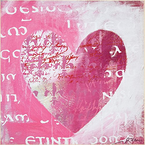 Eurographics B-ANF2113 Anna Flores, Heartfelt 17 x 17 cm, Dekoboxbild (keine Einrahmung nötig) - Herz von EuroGraphics