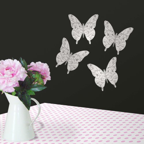 Eurographics DP-HVE1022 Metallic Butterfly Metallic, 30 x 30 cm Dekoprint von EuroGraphics