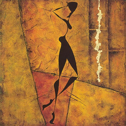 Eurographics RFA4546 Fantini R., voleva sola andare 30 x 30 cm, Hochwertiger Kunstdruck von EuroGraphics