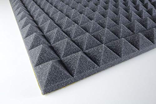 Eurokustik Pyramidenschaumstoff PU Piramide 30mm selbstklebend - Anthrazit 1000x500x30mm 0,5m² Eurokustik Pyramidenschaumstoff PU Piramide 30mm selbstklebend - Anthrazit 1000x500x30mm 0,5m² von Eurokustik