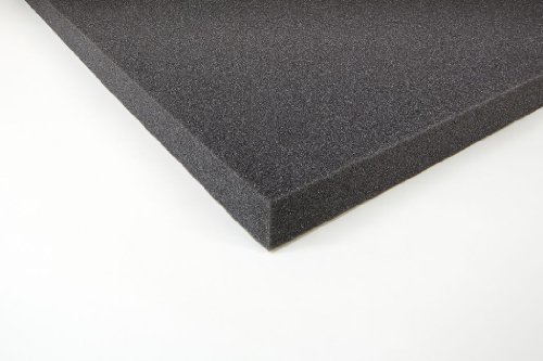 Glatter Akustischaumstoff - Anthrazit 100 x 50 x 2 cm 0,5m2 Glatter Akustischaumstoff - Anthrazit 100 x 50 x 2 cm 0,5m2 von Eurokustik