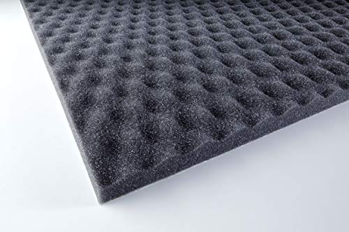 Noppenschaum AkustiPUR - Schalldämmung - PU WAVE TOP 20 für Tonstudio -Anthrazit 100x50x2cm 0,5mq Noppenschaum AkustiPUR - Schalldämmung - PU WAVE TOP 20 für Tonstudio -Anthrazit 100x50x2cm 0,5mq von Eurokustik