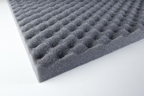 Noppenschaumstoff Absorber - PU WAVE TOP - 50 selbstklebend Anthrazit 100x50x5 cm Noppenschaumstoff Absorber - PU WAVE TOP - 50 selbstklebend Anthrazit 100x50x5 cm von Eurokustik