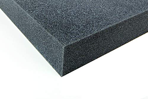 PU plan 50 - Polyurethan Glatt Anthrazit 1000x500x50mm 0,5mq PU plan 50 - Polyurethan Glatt Anthrazit 1000x500x50mm 0,5mq von Eurokustik