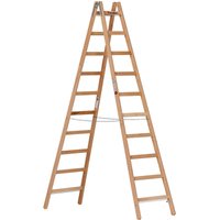 Euroline Holz Sprossenstehleiter 2x10 Sprossen Euroline Holz Sprossenstehleiter 2x10 Sprossen von Euroline