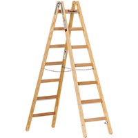 Euroline Holz Sprossenstehleiter 2x7 Sprossen Euroline Holz Sprossenstehleiter 2x7 Sprossen von Euroline