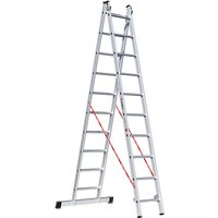 Euroline Premium 306 Mehrzweckleiter 2x10 Sprossen Euroline Premium 306 Mehrzweckleiter 2x10 Sprossen von Euroline