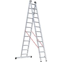 Euroline Premium 306 Mehrzweckleiter 2x12 Sprossen Euroline Premium 306 Mehrzweckleiter 2x12 Sprossen von Euroline