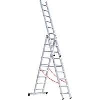 Euroline Premium 307 Mehrzweckleiter 3x9 Sprossen Euroline Premium 307 Mehrzweckleiter 3x9 Sprossen von Euroline