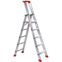 Euroline Premium 32577 Stufenstehleiter mit Sicherheitsbrücke 5 Stufen Euroline Premium 32577 Stufenstehleiter mit Sicherheitsbrücke 5 Stufen von Euroline