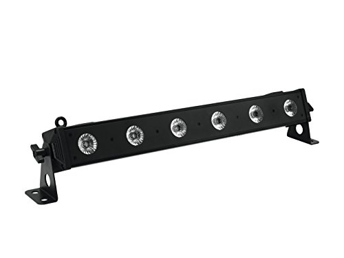 EUROLITE LED BAR-6 QCL RGBA Leiste | Scheinwerfer-Bar (60 cm) mit 6 x 4-Watt-4in1-LED (RGBA) von Eurolite