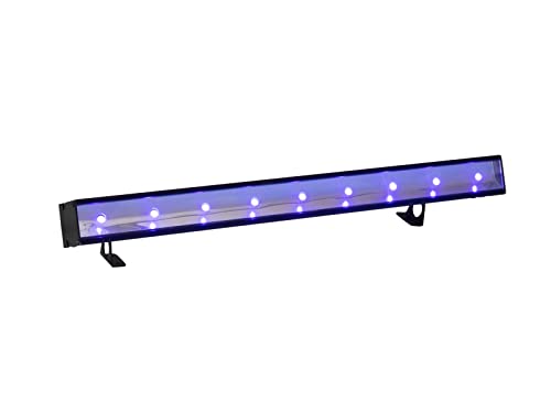 EUROLITE LED BAR-9 UV 9x3W | UV-LED-Lichtleiste mit 9 x 3-W-LED für beeindruckende Schwarzlicht-Effekte von Eurolite