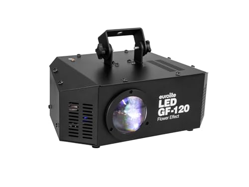 EUROLITE LED GF-120 Flowereffekt | LED-Flowereffekt mit 120-W-COB-LED in Kaltweiß und Goborad von Eurolite