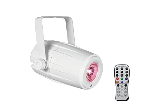 EUROLITE LED PST-5 QCL Spot ws | Eng abstrahlender Pinspot mit 5-W-4in1-LED in RGBW von Eurolite