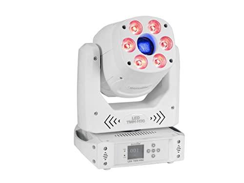 EUROLITE LED TMH-H90 Hybrid Moving-Head Spot/Wash COB ws | LED-Moving-Head Hybrid Spot/Wash mit Farbrad, statischem und rotierendem Goborad, Prisma und Fokus von Eurolite