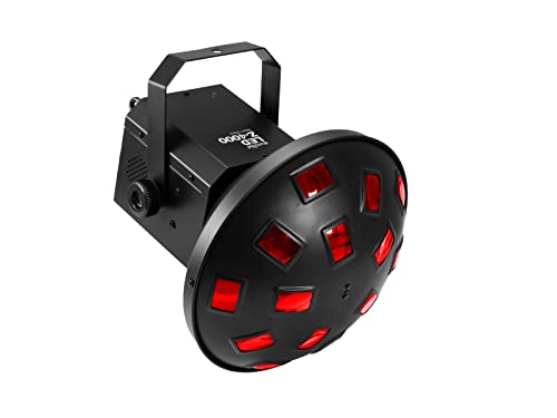 EUROLITE LED Z-4000 Strahleneffekt | Extrem lichtstarker Derby mit 3-W-LEDs in 8 Farben, inkl. IR-Fernbedienung von Eurolite