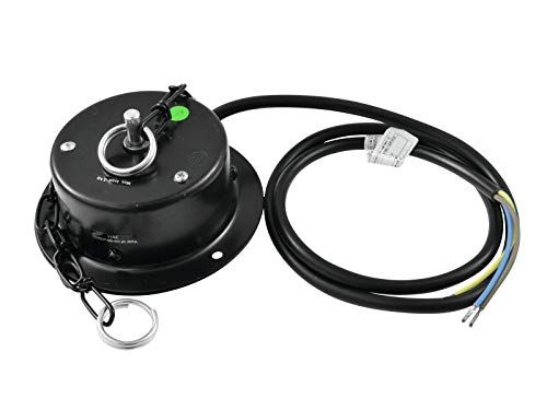 EUROLITE MD-1015 Drehmotor ohne Netzstecker | Motor für Spiegelkugeln bis 30 cm mit 1,5 Umdrehungen/Min von Eurolite