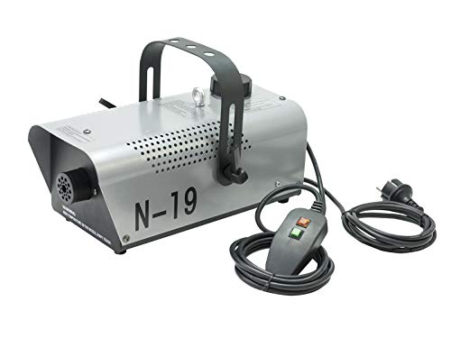 EUROLITE N-19 Nebelmaschine silber | Kompakte 700-Watt-Nebelmaschine in Silber von Eurolite