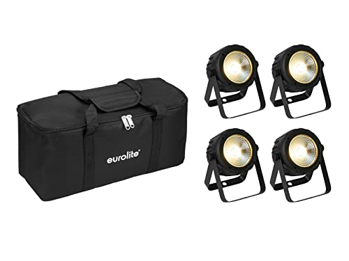 EUROLITE Set 4x LED PARty Spot COB + Soft-Bag von Eurolite